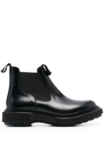 Adieu Paris polished-leather ankle boots - Nero