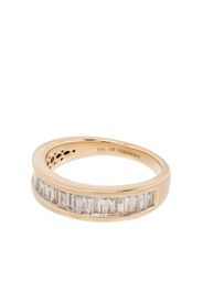 14K yellow gold Large Heirloom baguette diamond ring