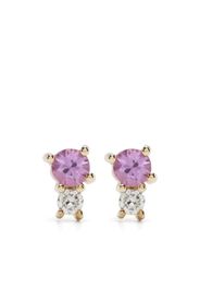 Adina Reyter 14kt yellow Amigos diamond and sapphire earrings - Oro