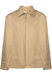 Adish elbow-patch detail jacket - Toni neutri