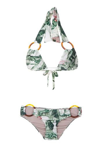 Set bikini con stampa