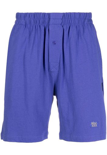 Advisory Board Crystals Shorts sportivi con stampa - Viola