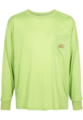 Advisory Board Crystals lightweight pocket T-shirt - Verde