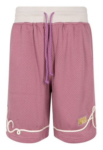 Advisory Board Crystals Soutache basketball shorts - Rosa