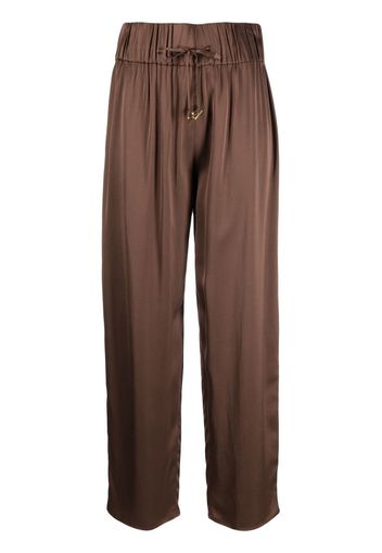 AERON Pantaloni Aurella con coulisse - Marrone