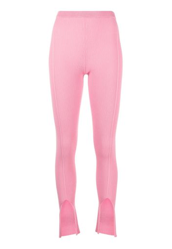 AERON Leggings a coste - Rosa