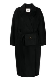 AERON Hutton belted coat - Nero