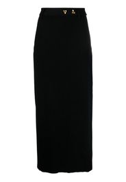 AERON Forum knitted midi skirt - Nero