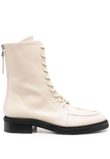 Aeyde low heel combat boots - Toni neutri