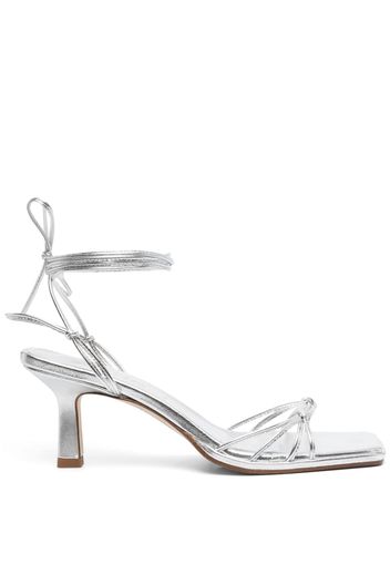 Aeyde 75mm open-toe sandals - Grigio