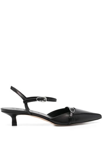 Aeyde Maisie leather 35mm pointed-toe pumps - Nero