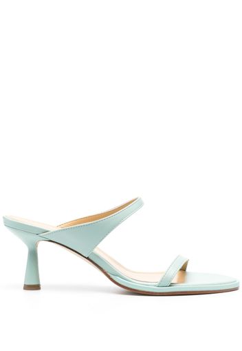 Aeyde 70mm leather sandals - Blu