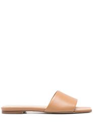 aeyde Anna nappa leather sandals - Marrone