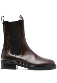 Aeyde Jack leather ankle boots - Marrone