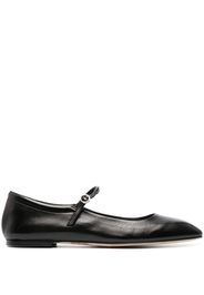 Aeyde Maryjane leather ballerina shoes - Nero