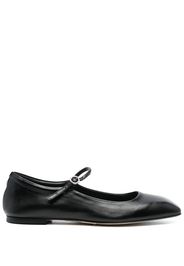 Aeyde Uma square-toe ballerina shoes - Nero