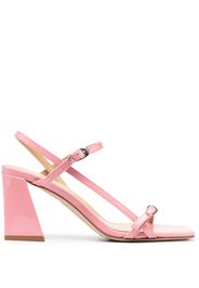 Aeyde Hilda double-buckle sandals - Rosa