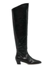 Aeyde 35mm Yonda leather boots - Nero