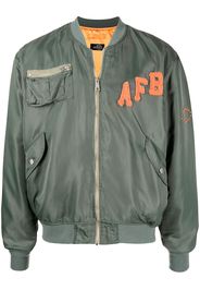 AFB Bomber con applicazione - Verde