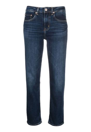 AG Jeans Girlfriend straight-leg jeans - Blu