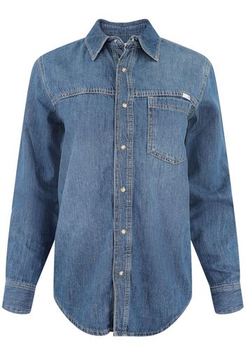 AG Jeans Dakotah button-up denim shirt - Blu