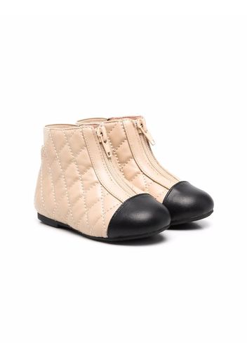 Age of Innocence Nicole quilted ankle boots - Toni neutri