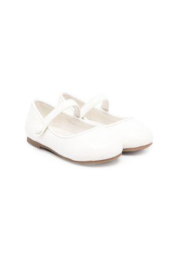 Age of Innocence side button-fastening ballerina shoes - Bianco