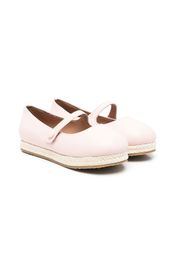 Age of Innocence round-toe leather ballerina shoes - Rosa