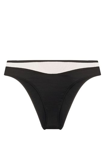 Agent Provocateur Slip Lucky a gamba alta - Nero