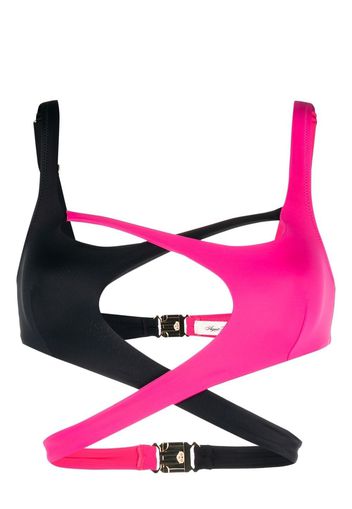 Agent Provocateur Top bikini Racy bicolore - Rosa