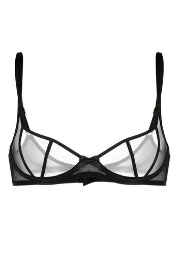 Agent Provocateur Reggiseno Ellise a balconcino - Nero