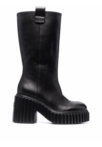 AGL Tiggy knee-length boots - Nero