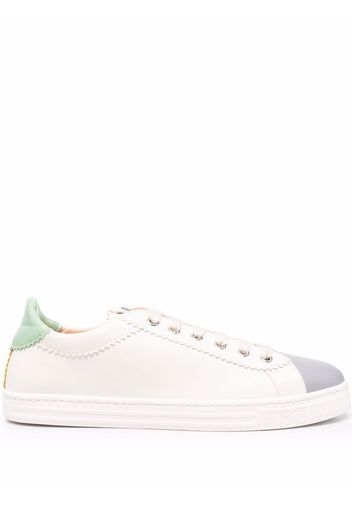 AGL Sade panelled sneakers - Bianco