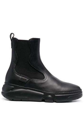 AGL Patty elasticated side-panel boots - Nero