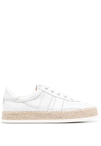 AGL lace-up low-top sneakers - Bianco