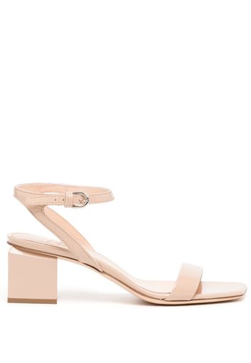 AGL Angie 60mm leather sandals - Toni neutri