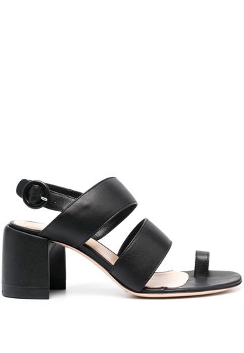 AGL Lunar 65mm heeled sandals - Nero