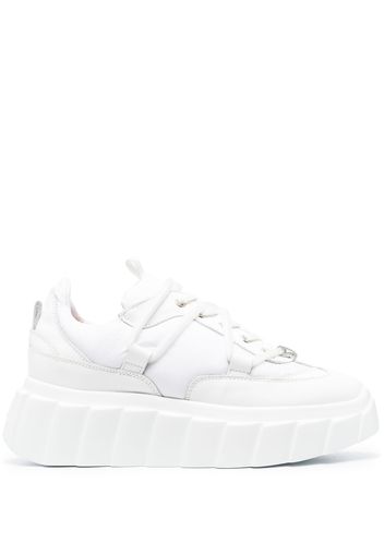 AGL Blondie platform low-top sneakers - Bianco