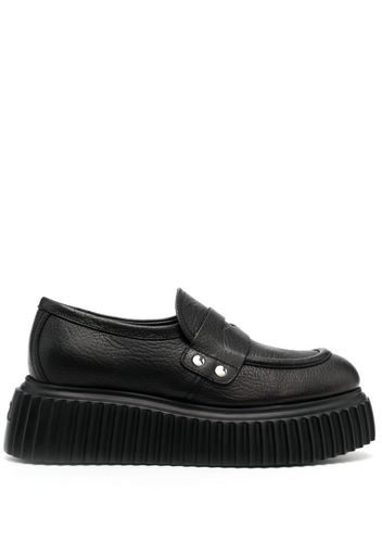 AGL Dany round-toe loafers - Nero