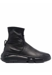 AGL Miledy ankle leather boots - Nero