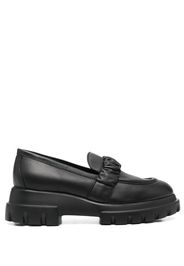 AGL Celeste chunky-sole loafers - Nero