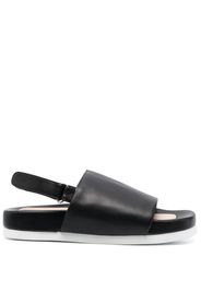 AGL Holly 35mm leather sandals - Nero