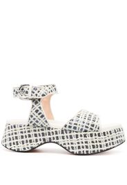 AGL Lil Sis Neony 65mm sandals - Bianco