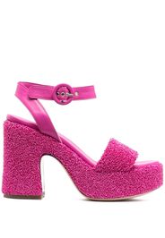 AGL Sista Zerby 80mm leather sandals - Rosa