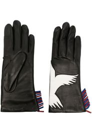 Agnelle Freedom leather gloves - Nero