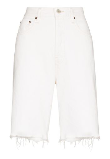 AGOLDE 90s Pinch denim shorts - Bianco