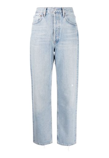 AGOLDE straight-leg denim jeans - Blu