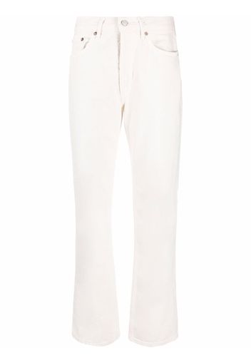 AGOLDE straight-leg denim jeans - Bianco