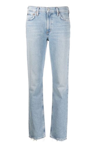 AGOLDE 90's Pinch Waist straight-leg jeans - Blu