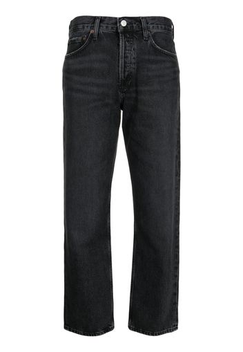 AGOLDE Jeans dritti crop - Nero